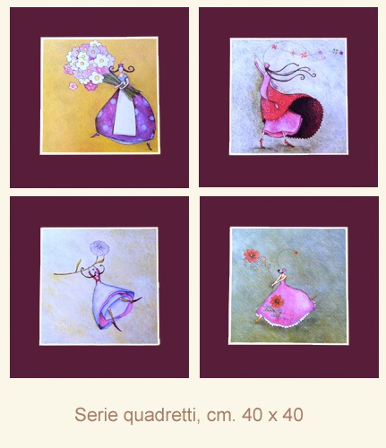 Serie quadretti fiabe